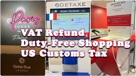 vat refund paris